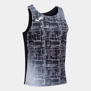 JOMA ELITE VIII TANK TOP BLACK
