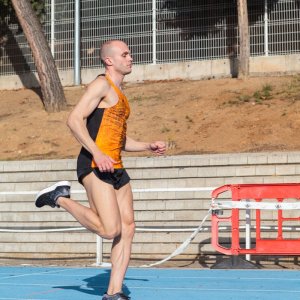 JOMA ELITE VIII TANK TOP BLACK ORANGE