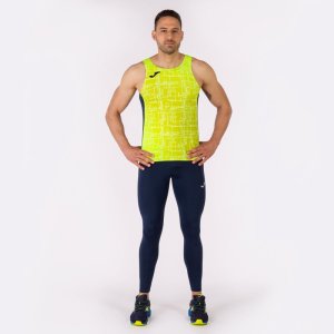 JOMA ELITE VIII TANK TOP NAVY FLUOR YELLOW