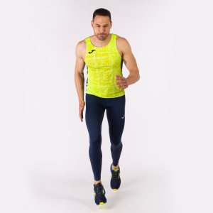 JOMA ELITE VIII TANK TOP NAVY FLUOR YELLOW