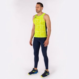 JOMA ELITE VIII TANK TOP NAVY FLUOR YELLOW