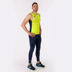 JOMA ELITE VIII TANK TOP NAVY FLUOR YELLOW