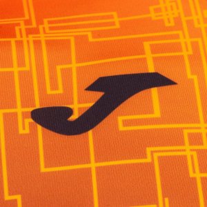 JOMA ELITE VIII SHORT SLEEVE T-SHIRT BLACK ORANGE