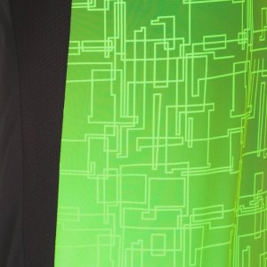 JOMA ELITE VIII SHORT SLEEVE T-SHIRT BLACK FLUOR GREEN