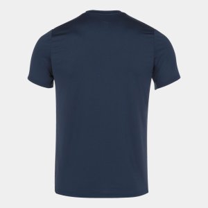 JOMA ELITE VIII SHORT SLEEVE T-SHIRT NAVY FLUOR YELLOW