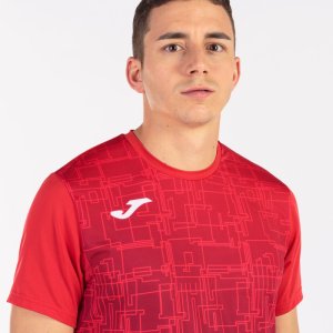 JOMA ELITE VIII SHORT SLEEVE T-SHIRT RED