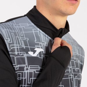 JOMA ELITE VIII SWEATSHIRT BLACK