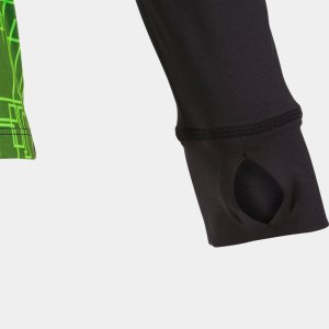 JOMA ELITE VIII SWEATSHIRT BLACK FLUOR GREEN