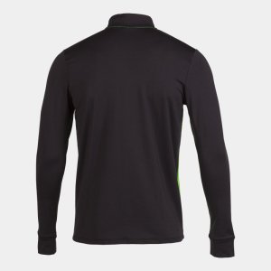 JOMA ELITE VIII SWEATSHIRT BLACK FLUOR GREEN