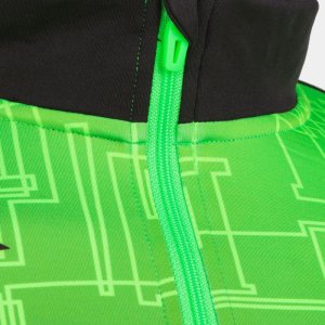 JOMA ELITE VIII SWEATSHIRT BLACK FLUOR GREEN