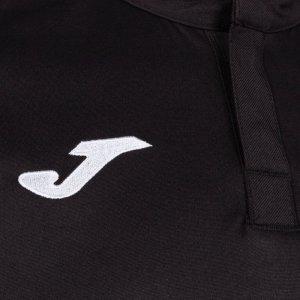 JOMA SCRUM SHORT SLEEVE POLO BLACK