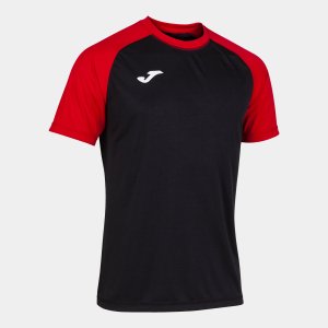 JOMA TEAMWORK SHORT SLEEVE T-SHIRT BLACK RED