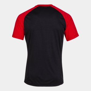 JOMA TEAMWORK SHORT SLEEVE T-SHIRT BLACK RED