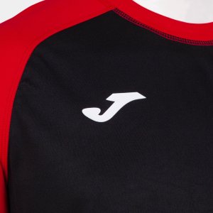 JOMA TEAMWORK SHORT SLEEVE T-SHIRT BLACK RED