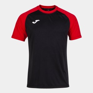JOMA TEAMWORK SHORT SLEEVE T-SHIRT BLACK RED