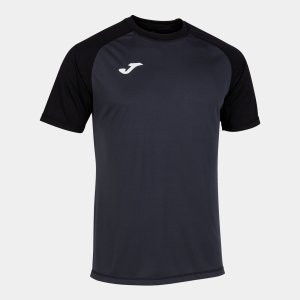 JOMA TEAMWORK SHORT SLEEVE T-SHIRT ANTHRACITE BLACK