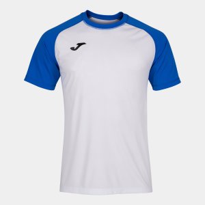 JOMA TEAMWORK SHORT SLEEVE T-SHIRT WHITE ROYAL
