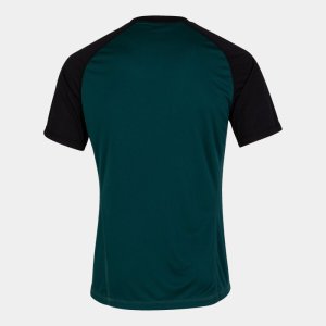 JOMA TEAMWORK SHORT SLEEVE T-SHIRT GREEN BLACK