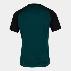 JOMA TEAMWORK SHORT SLEEVE T-SHIRT GREEN BLACK