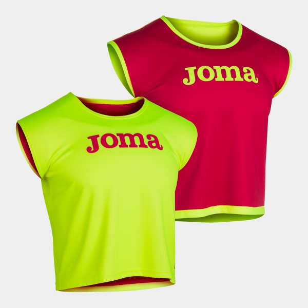 JOMA MYSKIN ACADEMY II TRAINING BIB FLUOR YELLOW RED