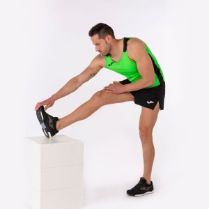 JOMA RECORD II TANK TOP FLUOR GREEN BLACK