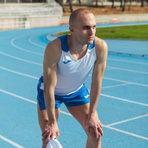 JOMA RECORD II TANK TOP WHITE ROYAL