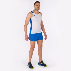 JOMA RECORD II TANK TOP WHITE ROYAL