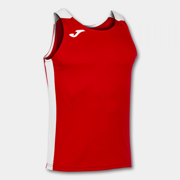 JOMA RECORD II TANK TOP RED WHITE