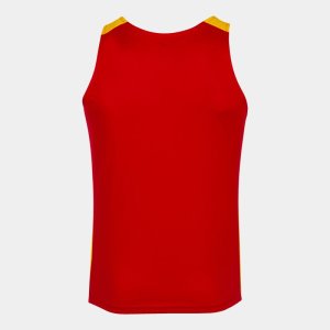 JOMA RECORD II TANK TOP RED YELLOW
