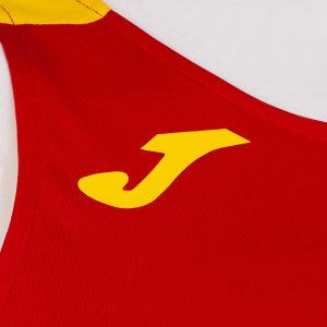 JOMA RECORD II TANK TOP RED YELLOW