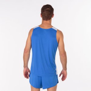 JOMA RECORD II TANK TOP ROYAL WHITE