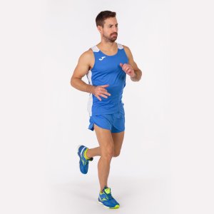 JOMA RECORD II TANK TOP ROYAL WHITE