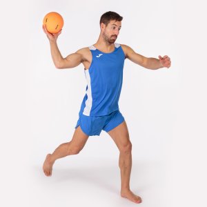JOMA RECORD II TANK TOP ROYAL WHITE