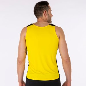 JOMA RECORD II TANK TOP YELLOW BLACK