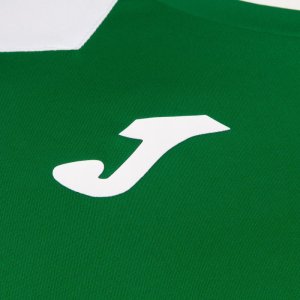 JOMA RECORD II SHORT SLEEVE T-SHIRT GREEN WHITE
