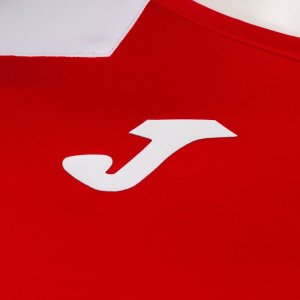JOMA RECORD II SHORT SLEEVE T-SHIRT RED WHITE