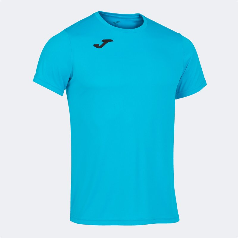 JOMA RECORD II SHORT SLEEVE T-SHIRT FLUOR TURQUOISE