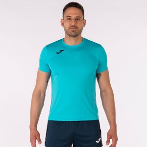 JOMA RECORD II SHORT SLEEVE T-SHIRT FLUOR TURQUOISE