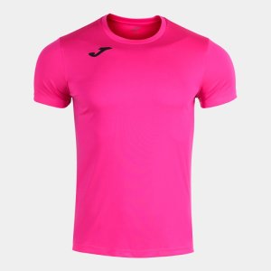 JOMA RECORD II SHORT SLEEVE T-SHIRT FLUOR PINK
