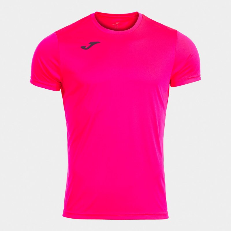 JOMA RECORD II SHORT SLEEVE T-SHIRT FLUOR PINK