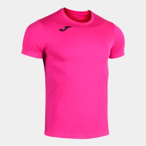 JOMA RECORD II SHORT SLEEVE T-SHIRT FLUOR PINK