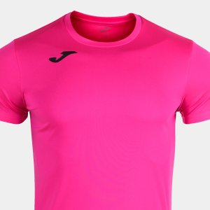 JOMA RECORD II SHORT SLEEVE T-SHIRT FLUOR PINK