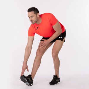JOMA RECORD II SHORT SLEEVE T-SHIRT FLUOR CORAL
