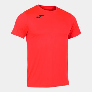 JOMA RECORD II SHORT SLEEVE T-SHIRT FLUOR CORAL