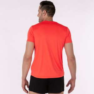 JOMA RECORD II SHORT SLEEVE T-SHIRT FLUOR CORAL