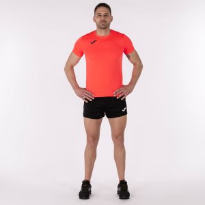 JOMA RECORD II SHORT SLEEVE T-SHIRT FLUOR CORAL