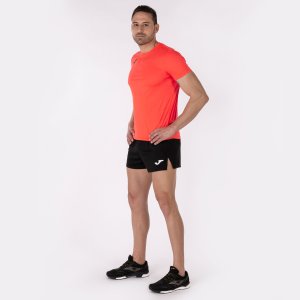 JOMA RECORD II SHORT SLEEVE T-SHIRT FLUOR CORAL