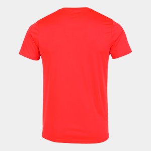 JOMA RECORD II SHORT SLEEVE T-SHIRT FLUOR CORAL