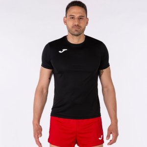 JOMA RECORD II SHORT SLEEVE T-SHIRT BLACK