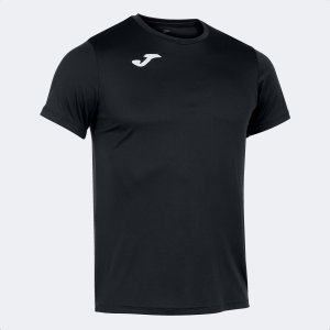 JOMA RECORD II SHORT SLEEVE T-SHIRT BLACK